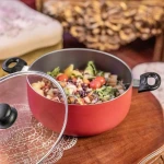 Cacerola Livoo Rojo Ø 24 cm 4 L