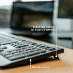 Teclado Inalámbrico Cherry JK-3000ES-2 Negro Qwerty Español