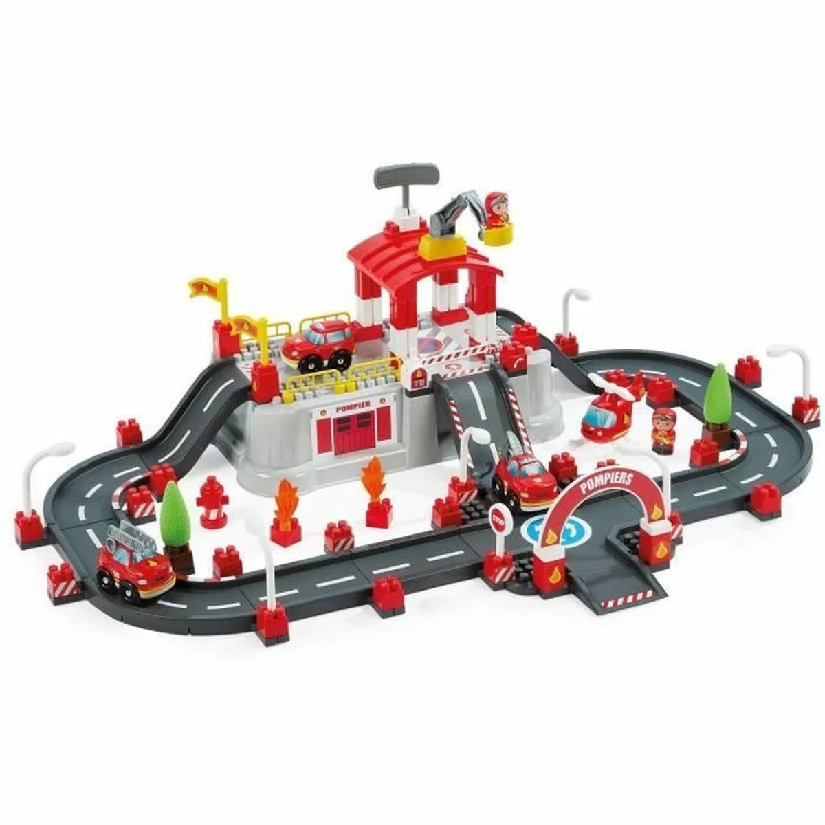 Circuito de Construcción Bomberos Ecoiffier 1349