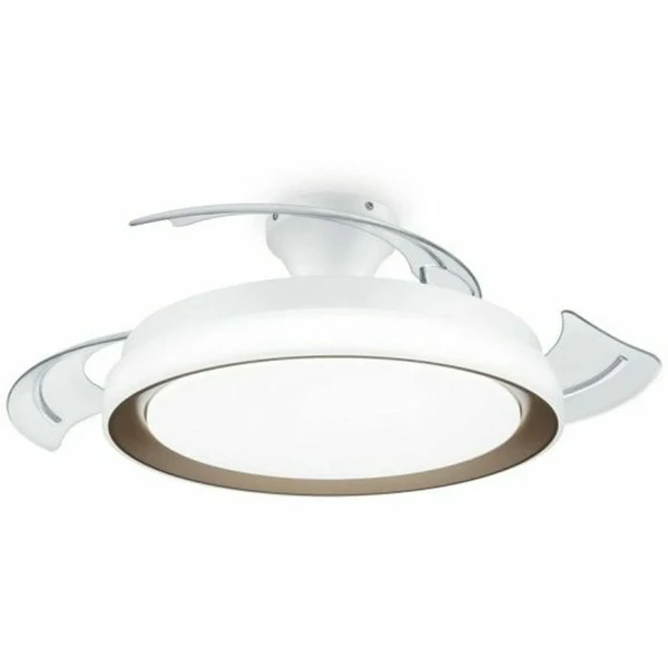 Ventilador de Techo con Luz Philips 929004081801 Blanco Dorado (4000 K) (2700 K)