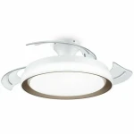 Ventilador de Techo con Luz Philips 929004081801 Blanco Dorado (4000 K) (2700 K)