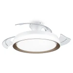 Ventilador de Techo con Luz Philips 929004081801 Blanco Dorado (4000 K) (2700 K)