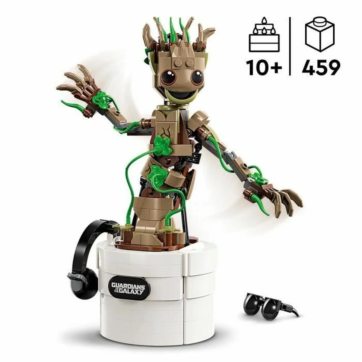 Juego de Construcción Marvel El Baile de Baby Groot Lego 76297