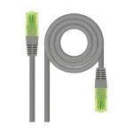 Cable RJ45 Categoría 6 UTP Rígido NANOCABLE AWG26 Gris