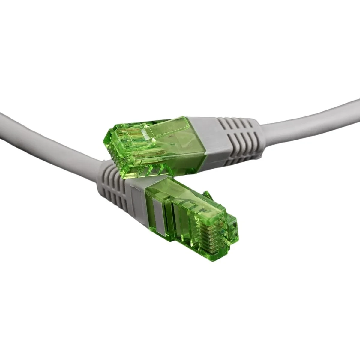 Cable RJ45 Categoría 6 UTP Rígido NANOCABLE AWG26 Gris