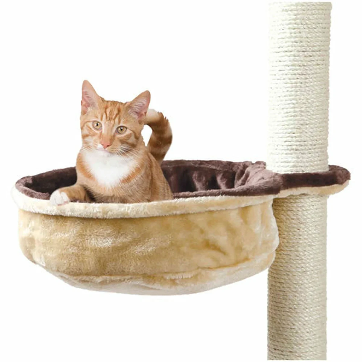Cama para Gato Trixie Marrón Beige 38 cm Ø 38 cm