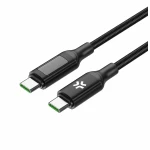 Cable USB-C Celly USBCUSBC100WLED