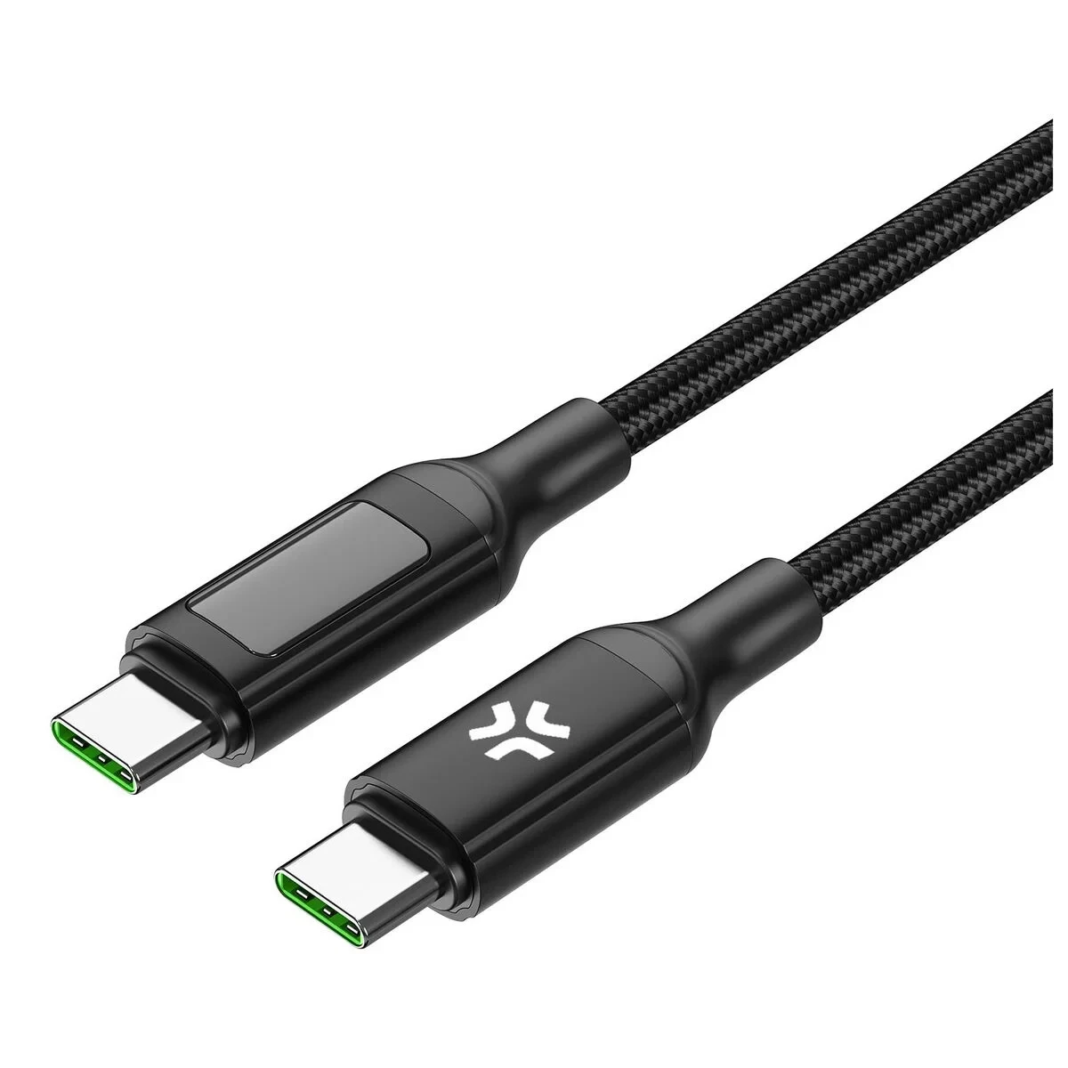 Cable USB-C Celly USBCUSBC100WLED