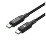 Cable USB-C Celly USBCUSBC100WLED