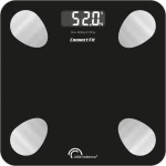 Báscula Digital de Baño Little Balance 8685 Negro 180 kg