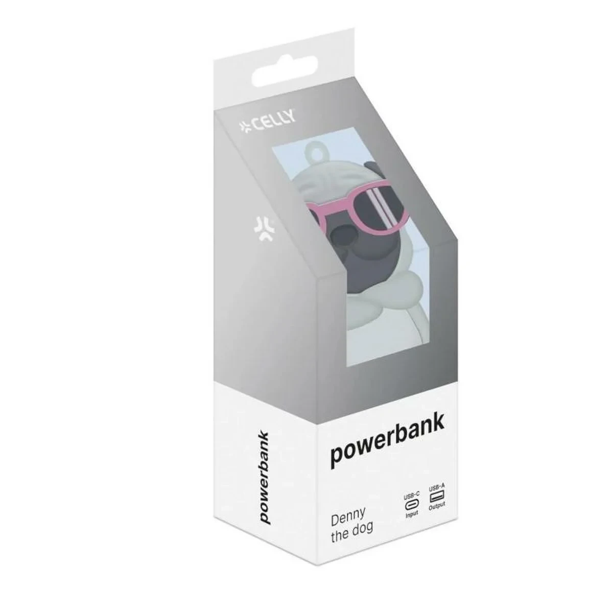 Powerbank Celly PBDOG Gris