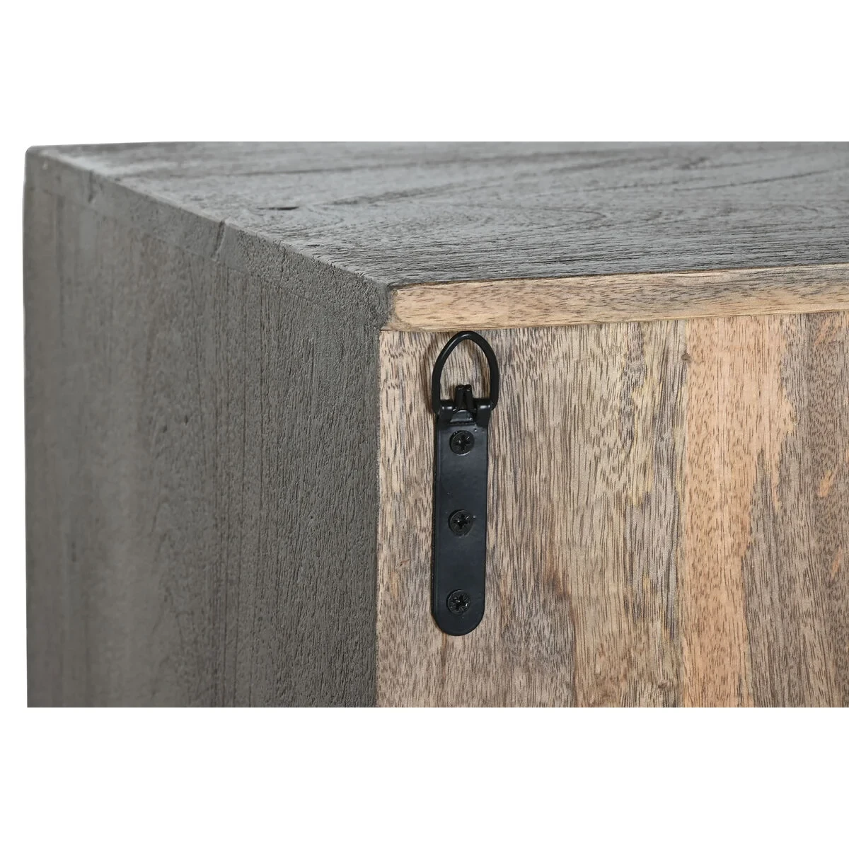 Aparador Home ESPRIT Gris Marrón claro Madera 175 x 40 x 90 cm 175,5 x 40 x 90 cm