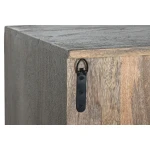 Aparador Home ESPRIT Gris Marrón claro Madera 175 x 40 x 90 cm 175,5 x 40 x 90 cm