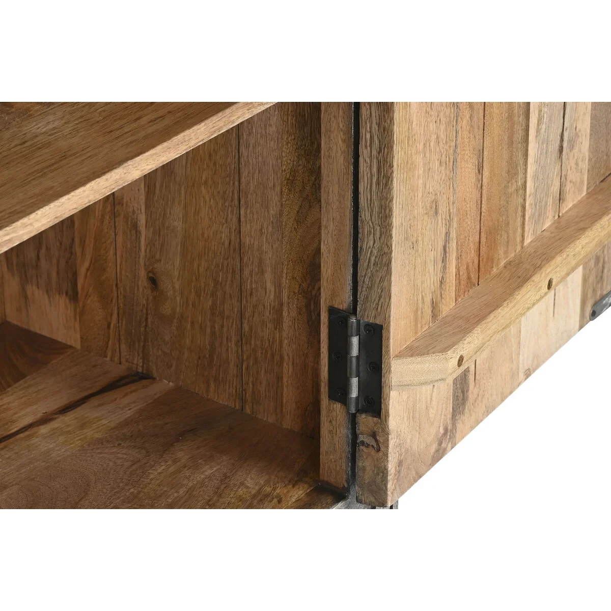 Aparador Home ESPRIT Gris Marrón claro Madera 175 x 40 x 90 cm 175,5 x 40 x 90 cm