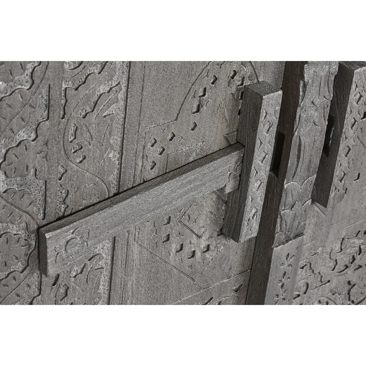 Aparador Home ESPRIT Gris Marrón claro Madera 175 x 40 x 90 cm 175,5 x 40 x 90 cm