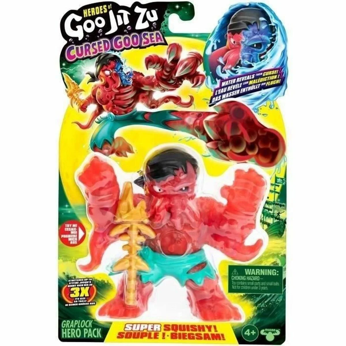 Figura Coleccionable Goo Jit Zu Mar de Goo Maldito - GJZ Graplock