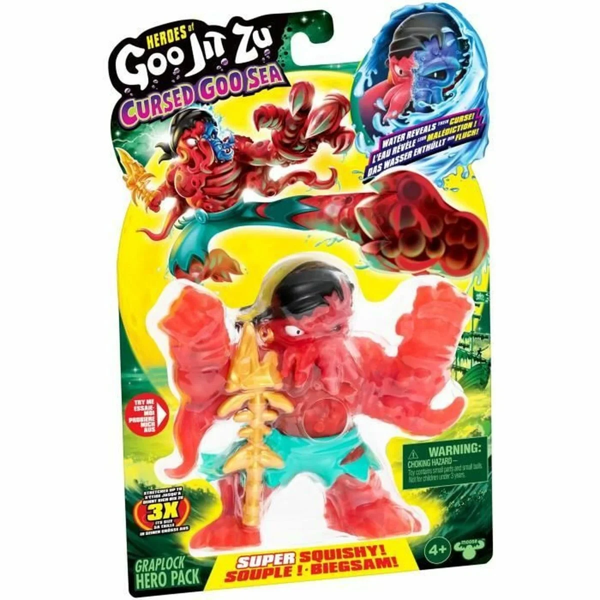 Figura Coleccionable Goo Jit Zu Mar de Goo Maldito - GJZ Graplock