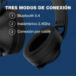 Auriculares CoolBox COO-AUM-WB01-B