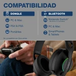 Auriculares CoolBox COO-AUM-WB01-B