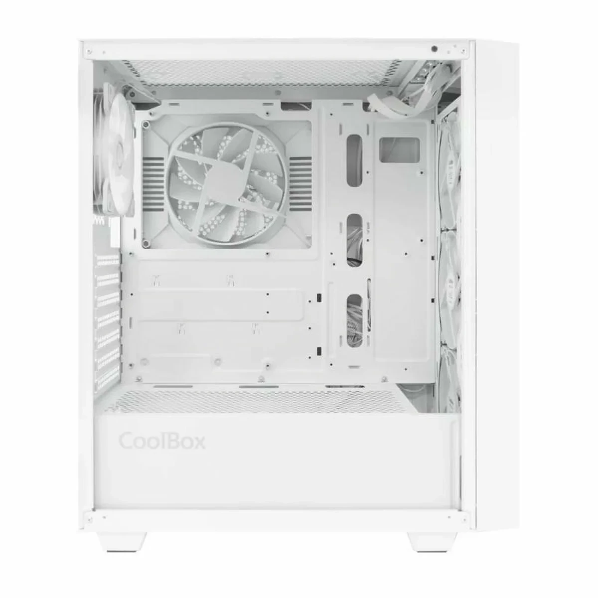 Caja Semitorre ATX CoolBox COO-CHA-GA300W-0 Blanco