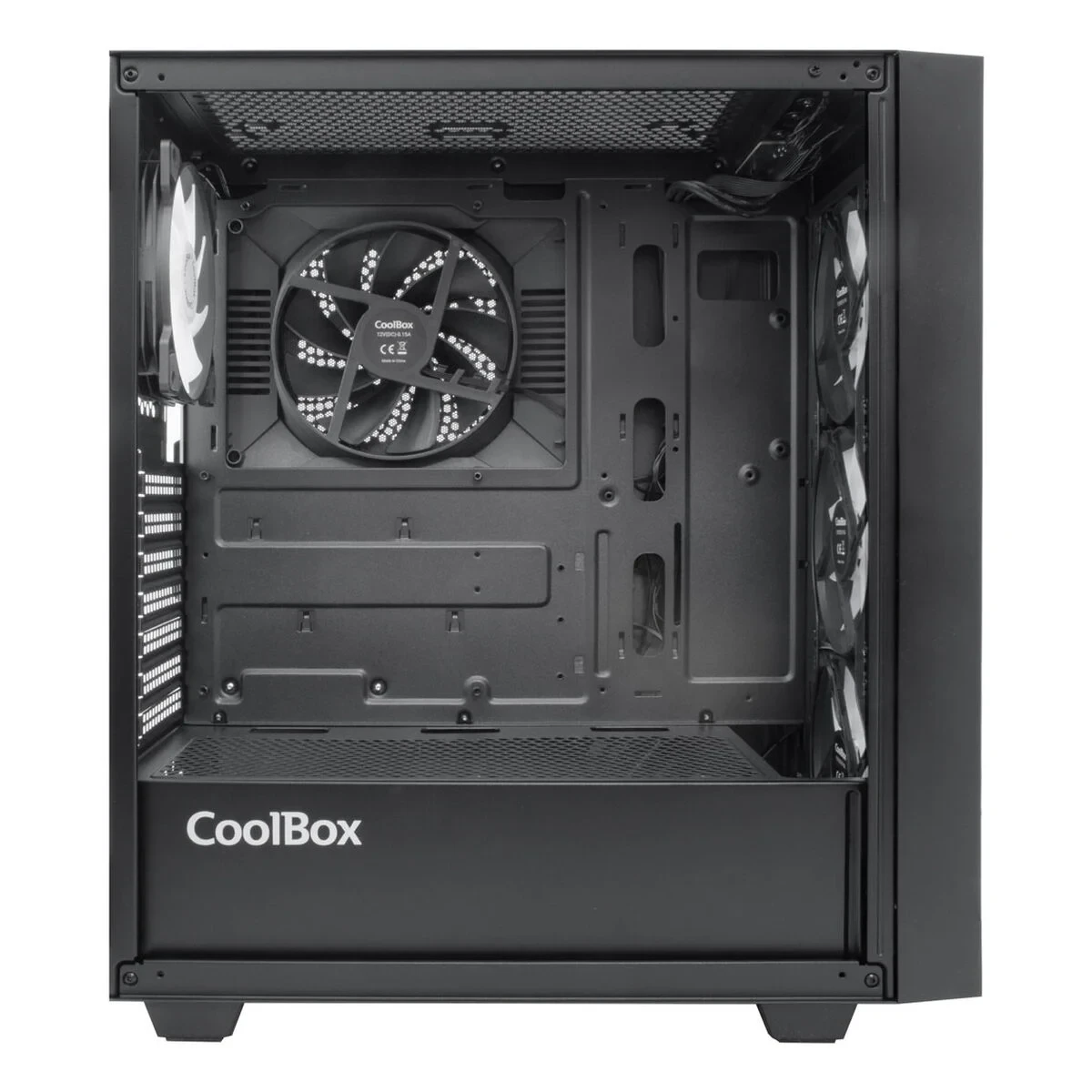 Caja Semitorre ATX CoolBox COO-CHA-GA300B-0 Negro