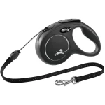 Correa para Perro Trixie New CLASSIC Negro M 5 m