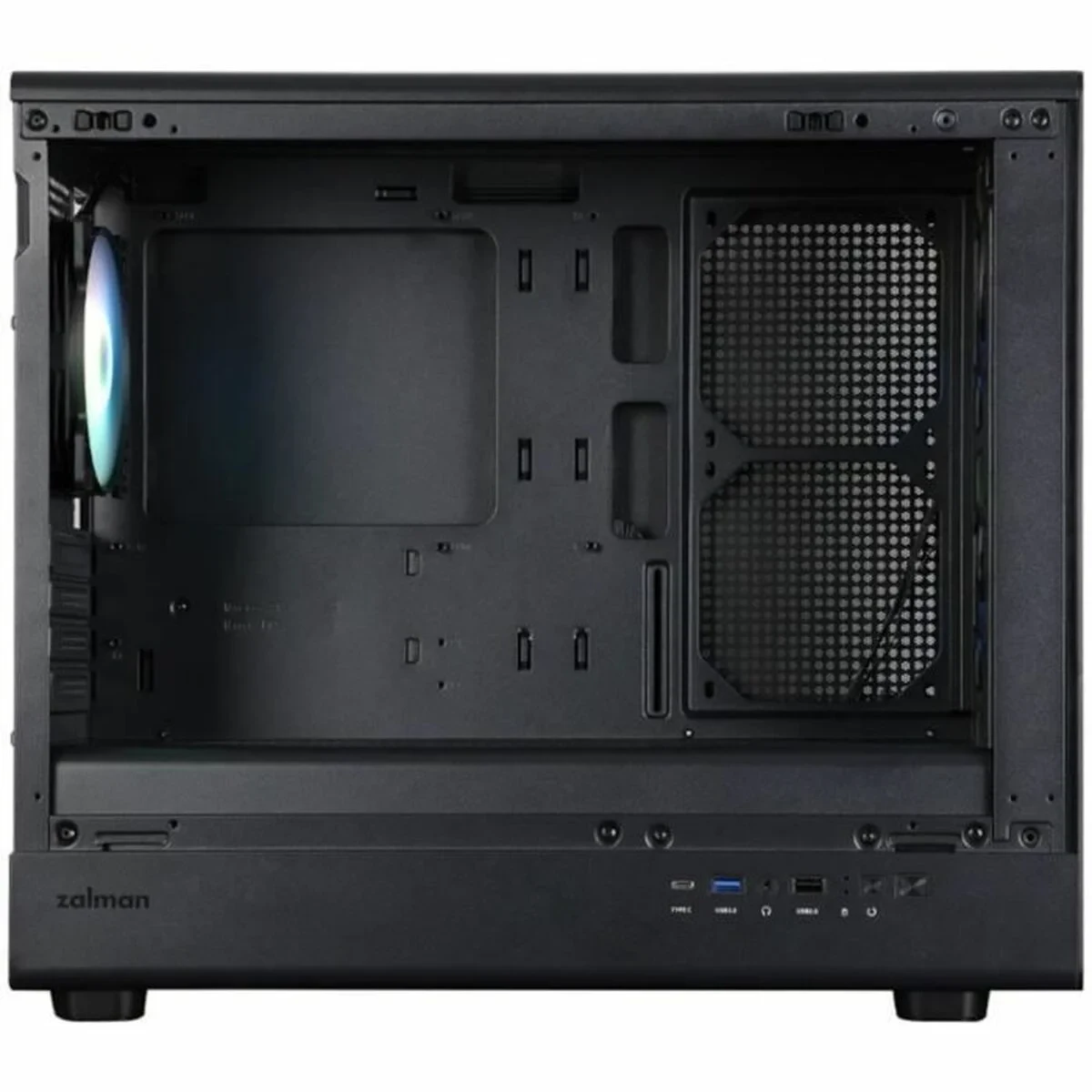 Caja Semitorre ATX Zalman M5 ARGB Negro