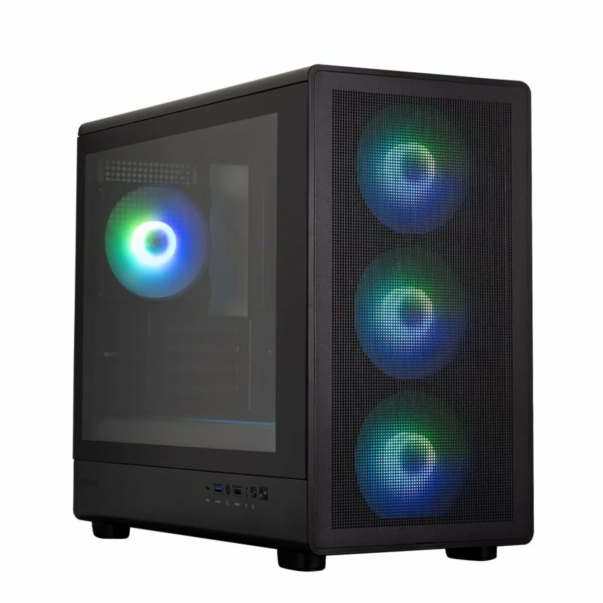 Caja Semitorre ATX Zalman M5 ARGB Negro