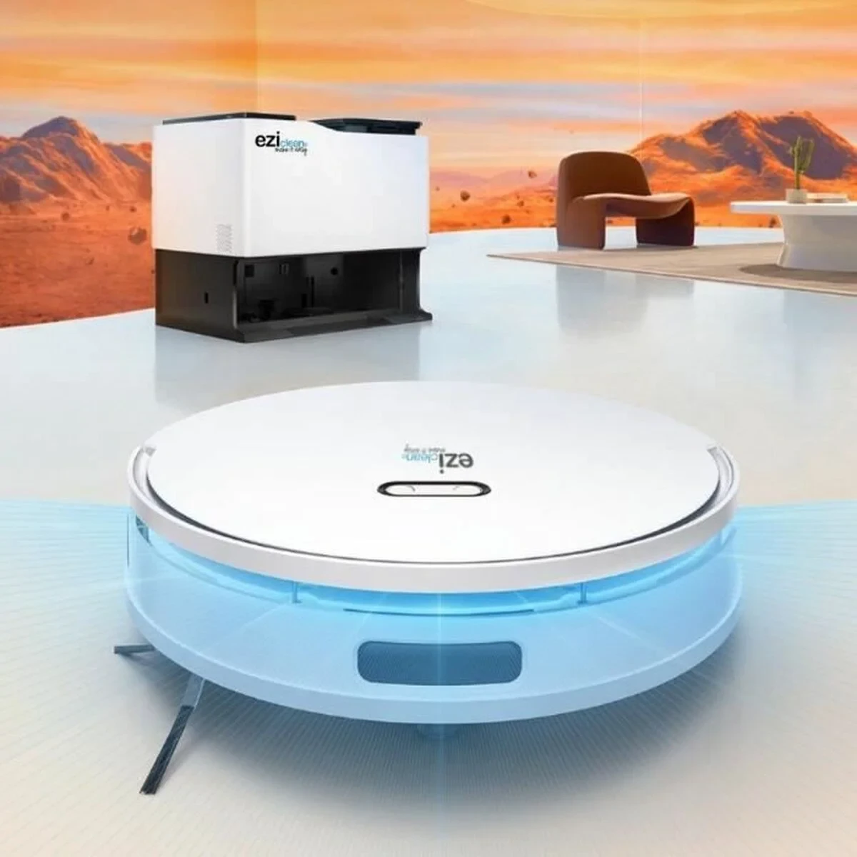 Robot Aspirador EZIclean All In One Z15 Pro 5200 mAh