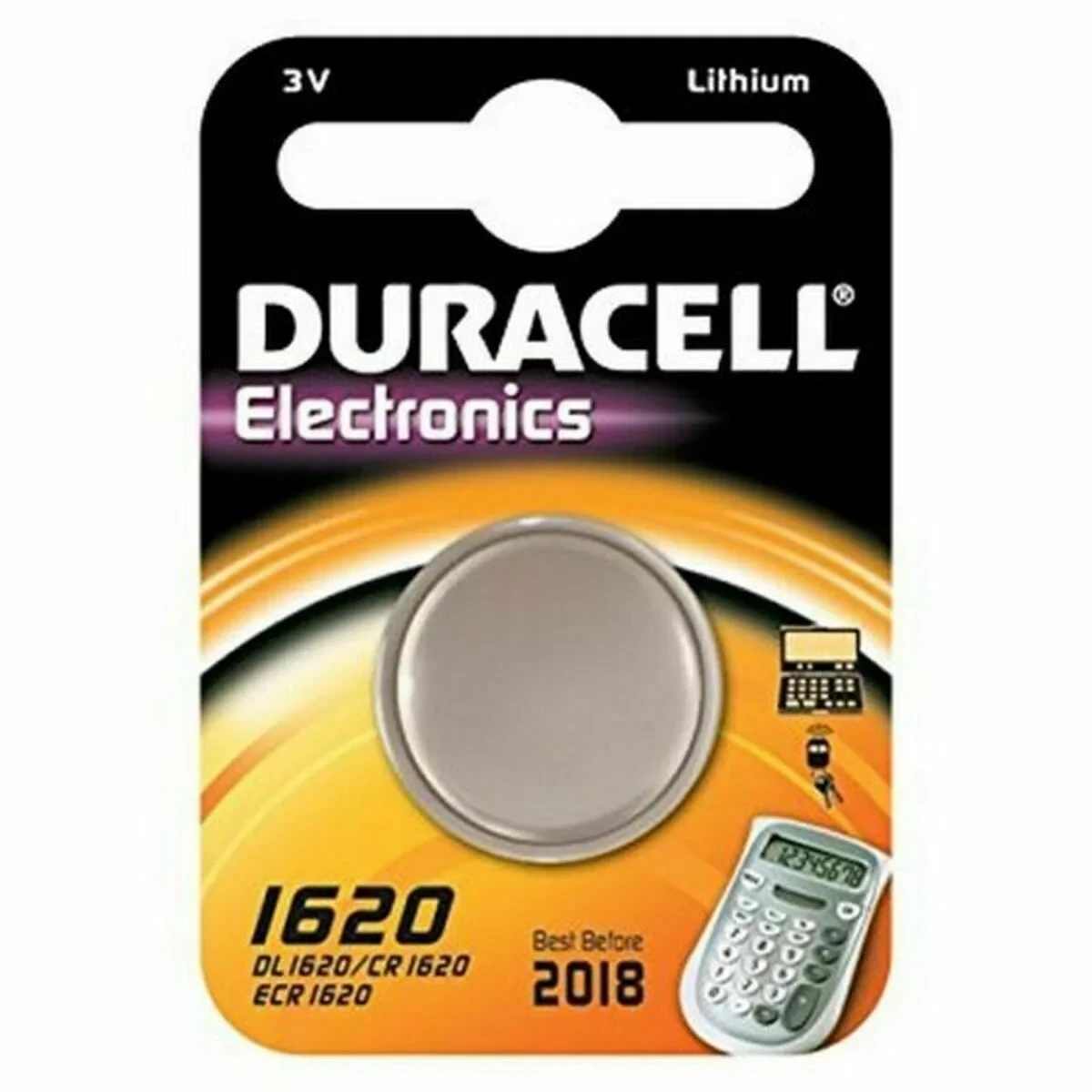 Pila de Botón de Litio DURACELL 3V (10 Unidades)
