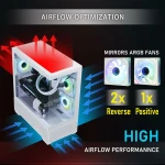 Caja Semitorre ATX BitFenix CETO Basic Blanco