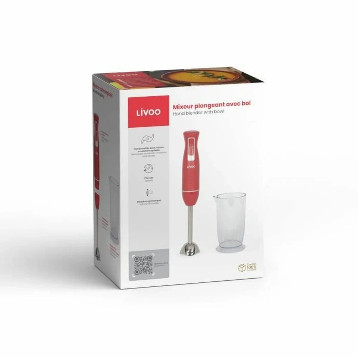 Batidora de Mano Livoo