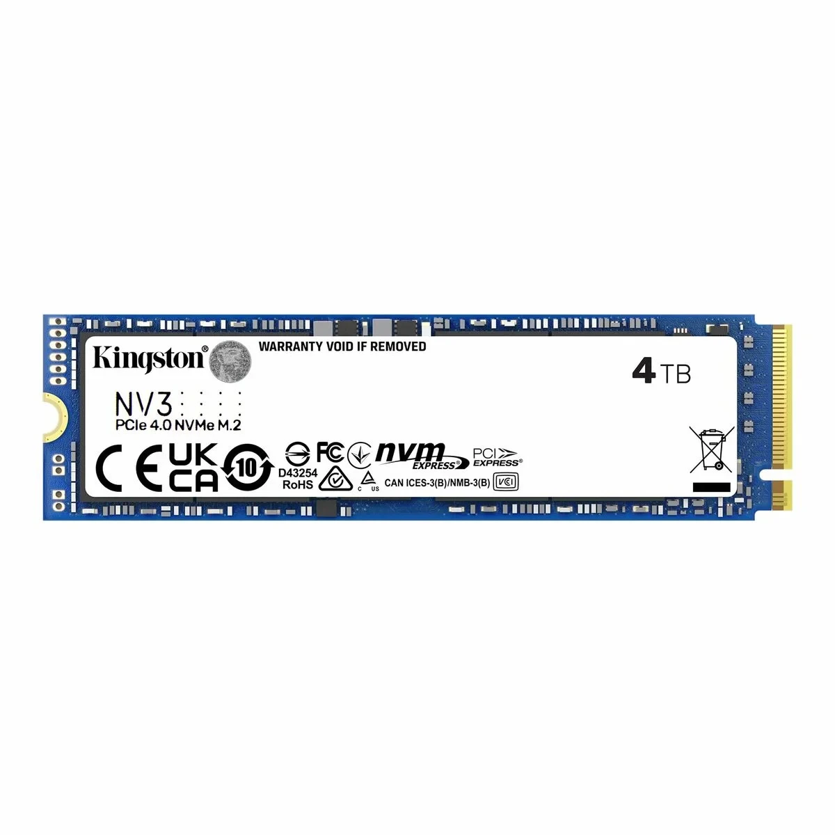 Disco Duro Kingston SNV3S/4000G 4 TB SSD