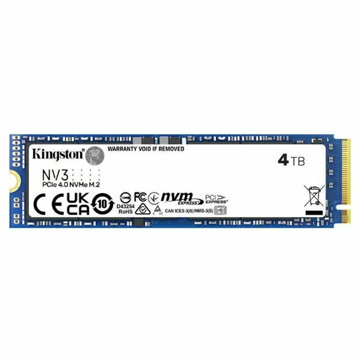 Disco Duro Kingston SNV3S/4000G 4 TB SSD
