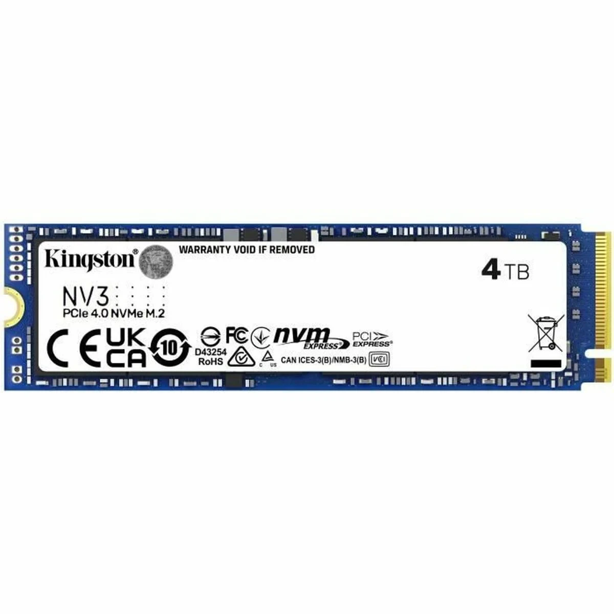 Disco Duro Kingston SNV3S/4000G 4 TB SSD