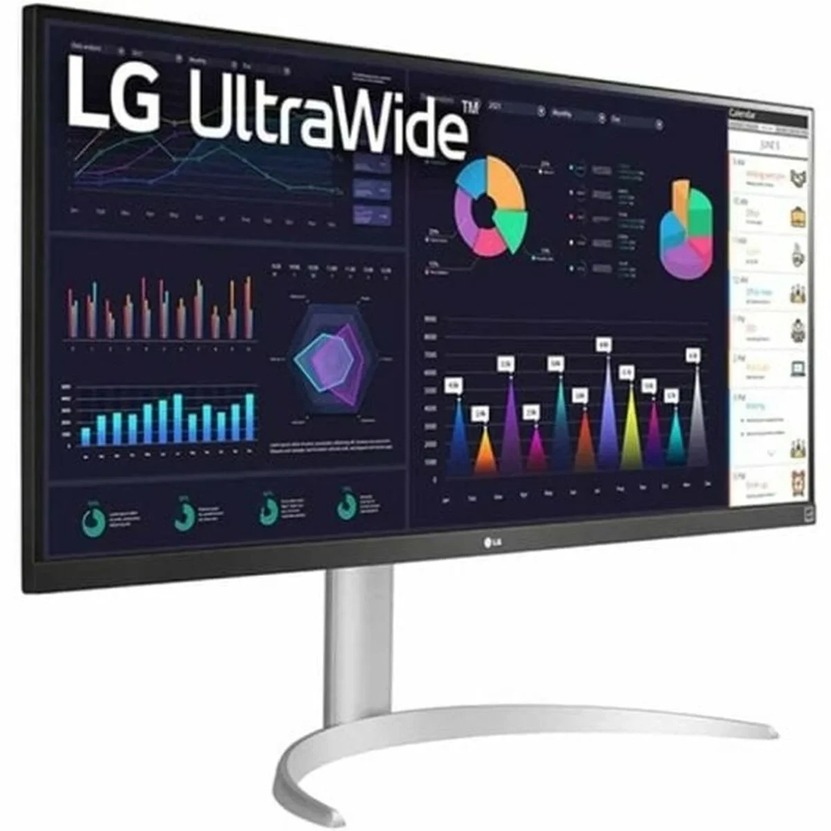 Monitor LG 34WQ650-W Full HD 34"