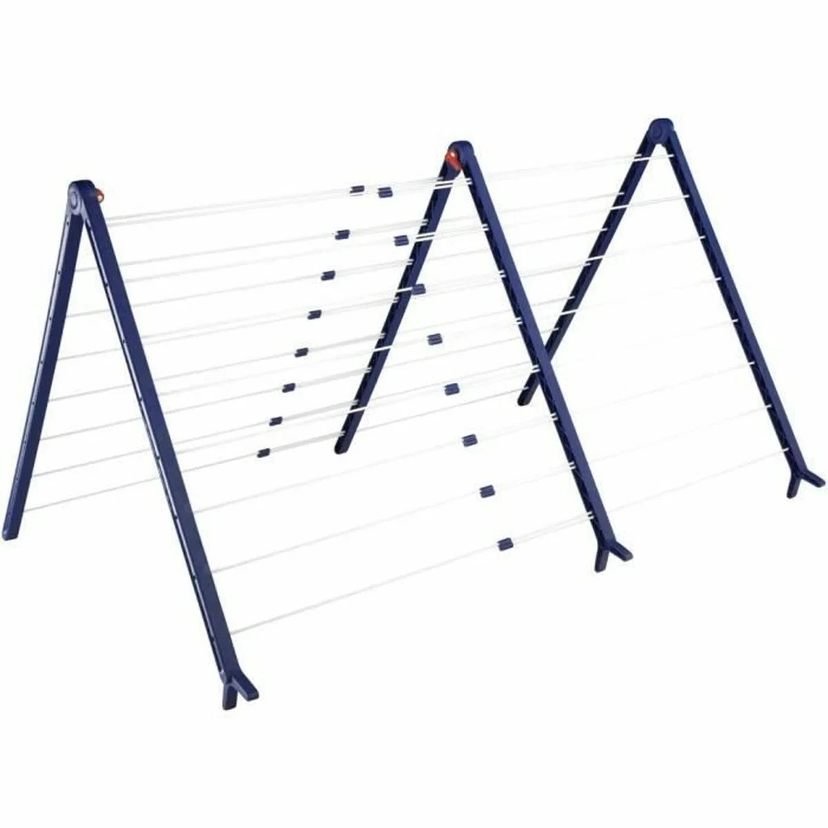 Tendedero Leifheit Bathtub Dryer Pegasus V 133 x 66,5 cm Azul Blanco Metal