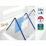 Tendedero Leifheit Bathtub Dryer Pegasus V 133 x 66,5 cm Azul Blanco Metal