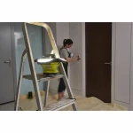 Foco LED Ryobi 360° 500 lm Verde Gris