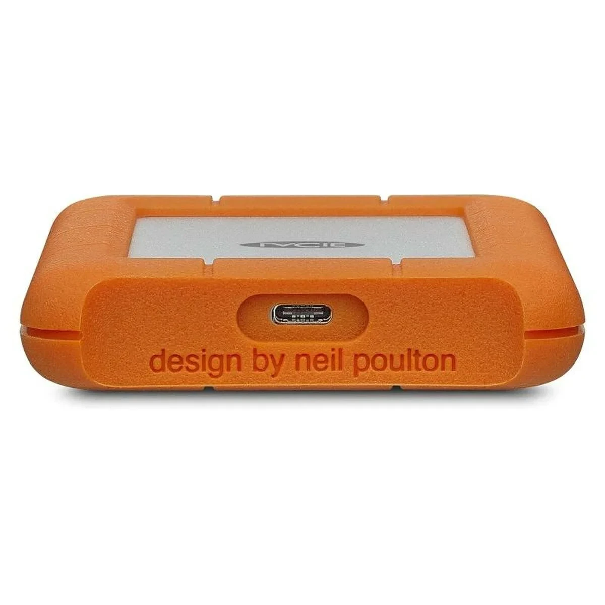 Disco Duro Externo LaCie Rugged Mini Magnética 5 TB Naranja 2,5"