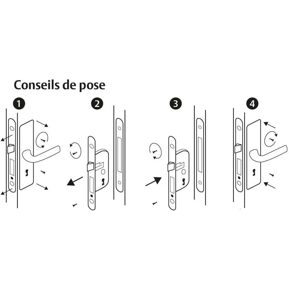 Cerradura de embutir Yale Y60R-A40/N 6,75 x 2 x 23 cm Acero