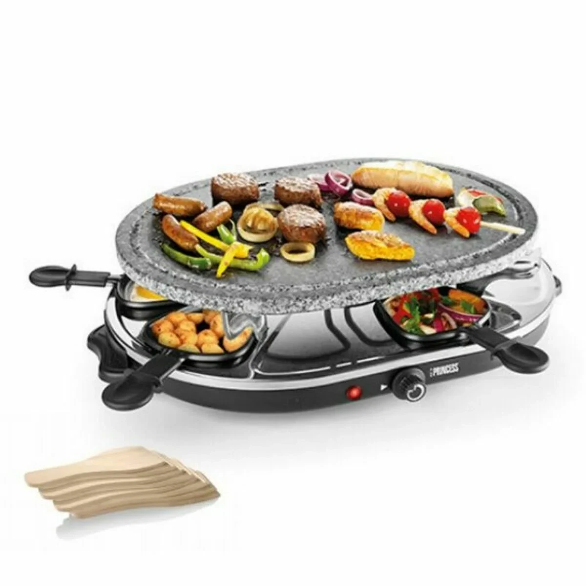 Raclette Princess 01.162720.01.001 Negro Gris