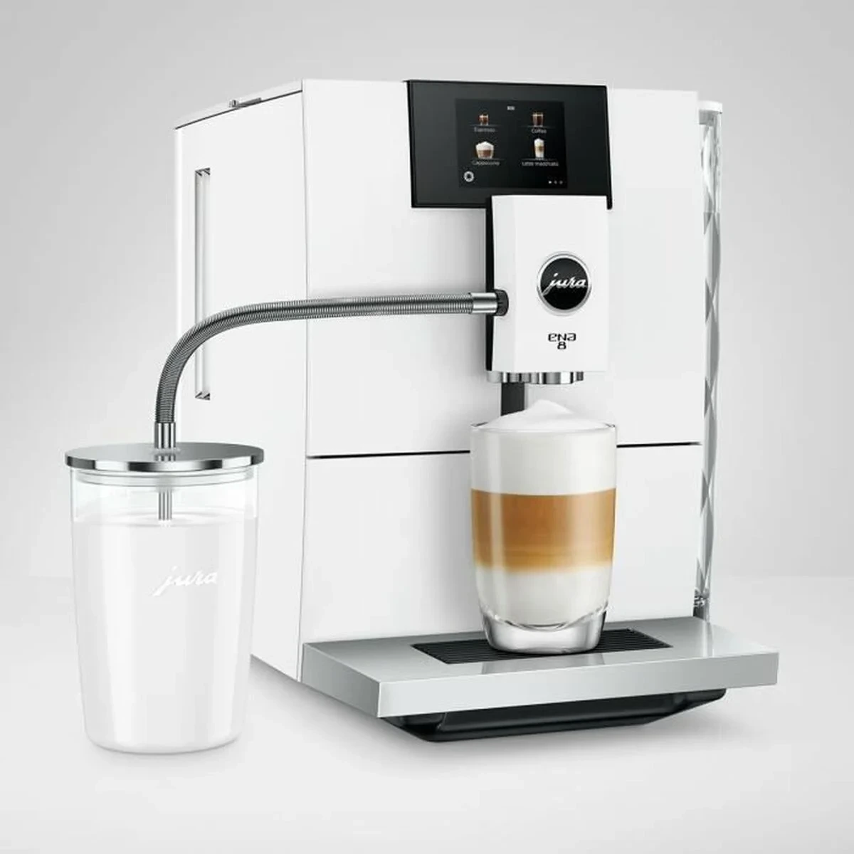 Set de Vasos Jura Machiato 220 ml Transparente Vidrio (2 Unidades)