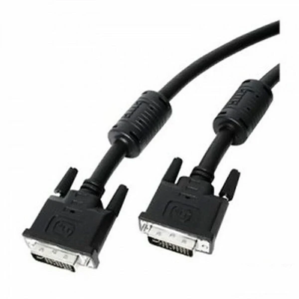 Cable DVI NANOCABLE 10.15.0802 Negro 1,8 m