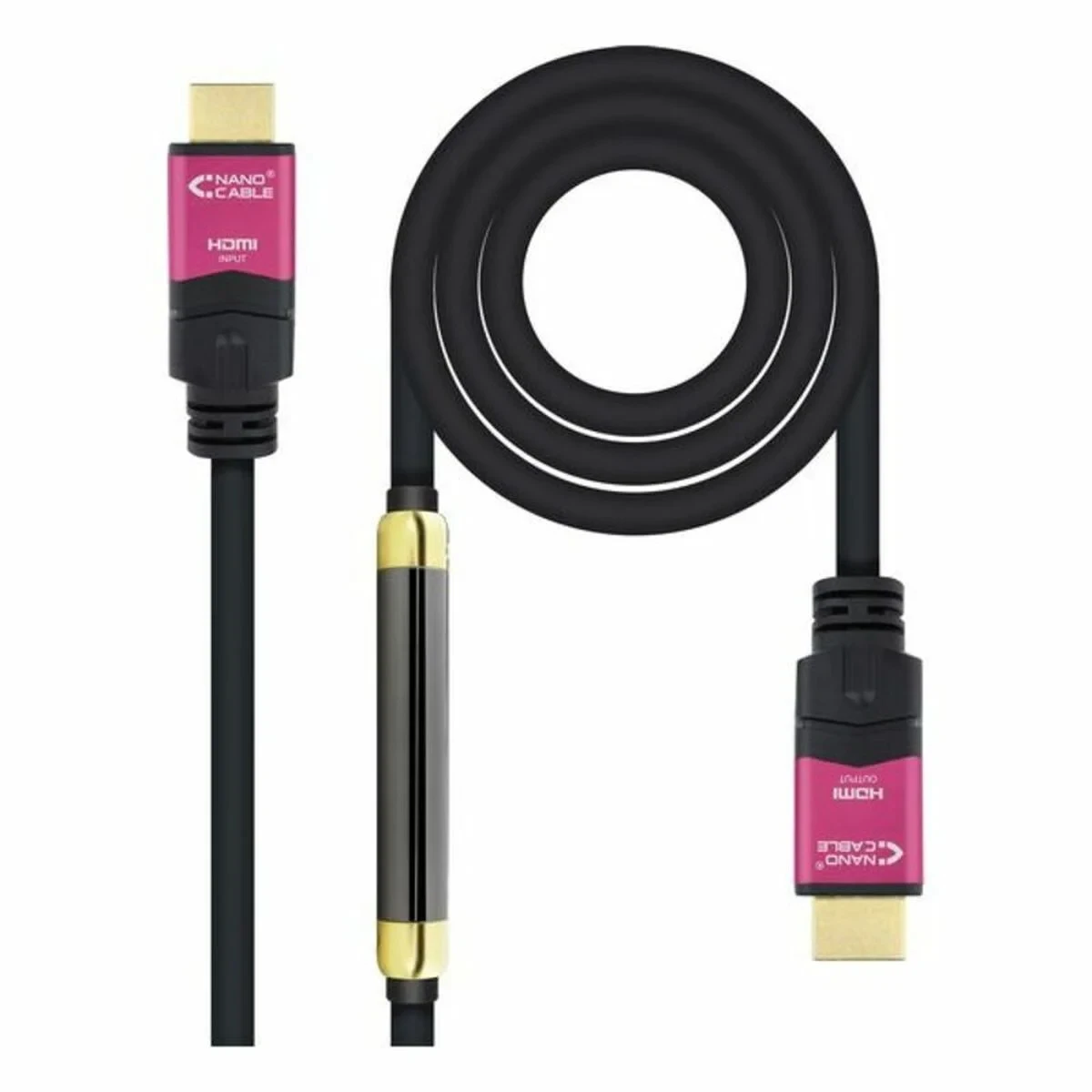 Cable HDMI NANOCABLE 10.15.3725 Negro 25 m