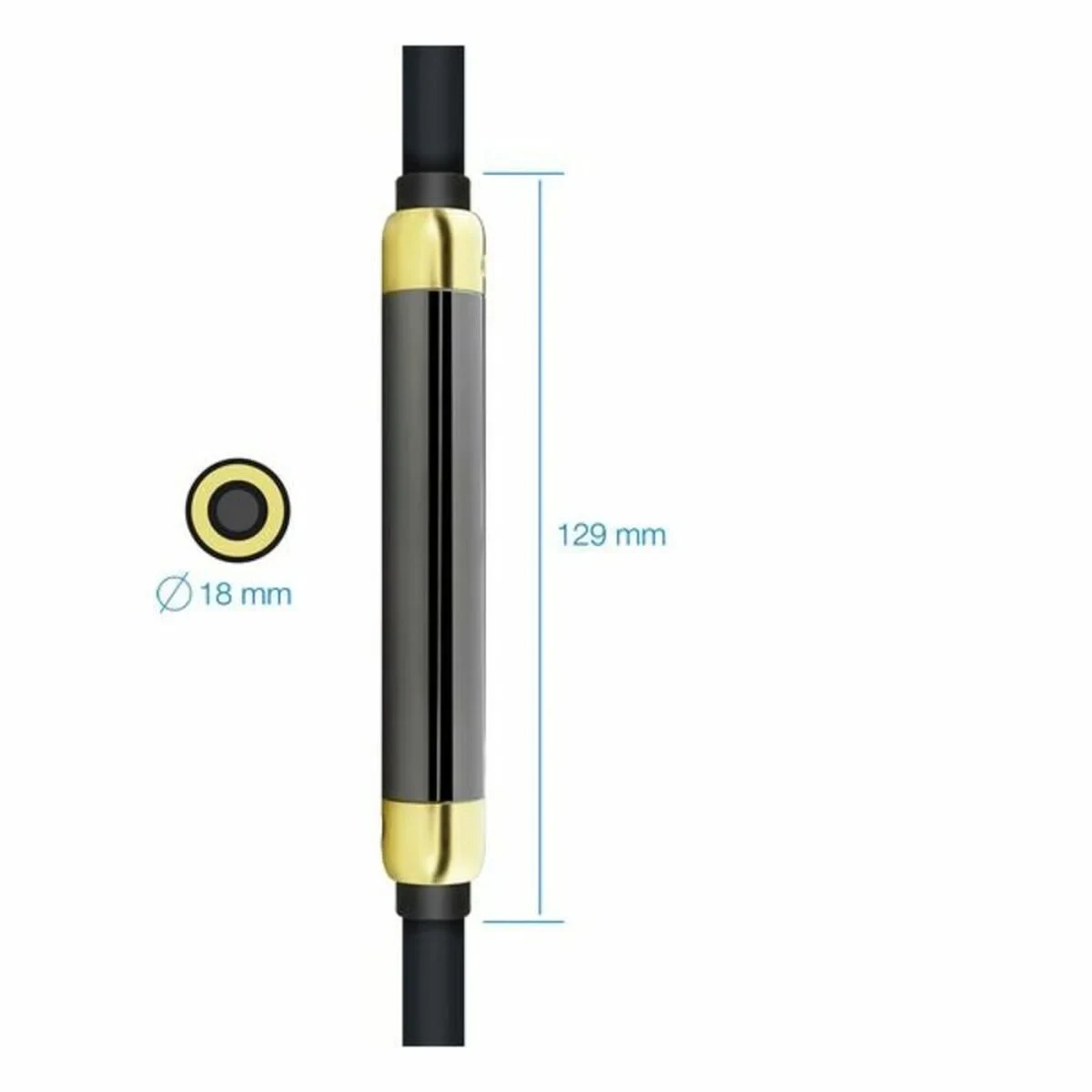 Cable HDMI NANOCABLE 10.15.3725 Negro 25 m