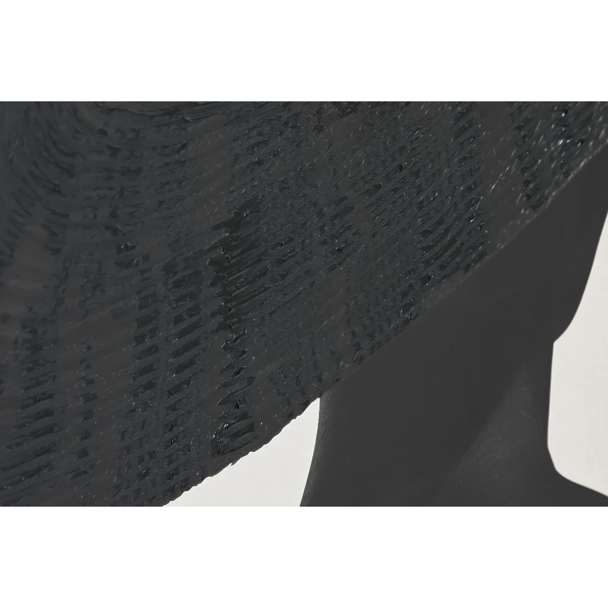 Lienzo Home ESPRIT Blanco Negro Sombrero Moderno 103 x 4,5 x 143 cm (2 Unidades)