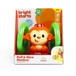 Juguete Musical Bright Starts Little Roll & Glow Monkey