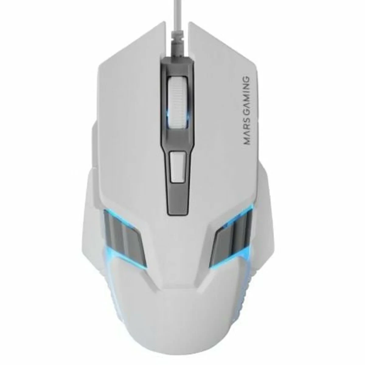 Ratón Gaming Mars Gaming MM024 WH Blanco 4000 dpi