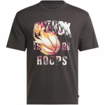 Camiseta de Manga Corta Hombre Reebok Gs Basketball On Fir Negro
